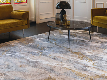 KORO BLAZE - Rectangular handmade silk rug by Edition Bougainville - view 3